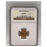 2004 Gold Eagle C$5 MS 70