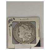 1892s Morgan Silver Dollar VG 90% Silver