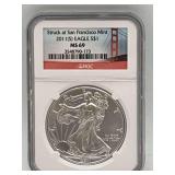 2011 Silver Eagle MS69