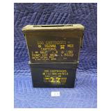 Two Ammunition Storage Containers