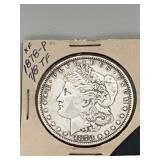 1878p Morgan Silver Dollar XF 7/8TF 90% Silver