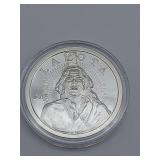 2013 1 Oz .999 Fine Silver Lakota Round