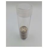 Lot of 25 Mercury Dimes Mixed Dates