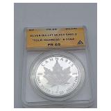 1 Oz .999 Silver Silver Bullet Your Highness PR69