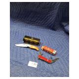 Two Pocket Knives: FT Tactical Traditional and Wenger of Switzerland