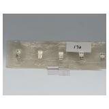 5  Scottsdale 5 Gram Bars of. .999 Fine Silver