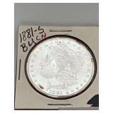1881s Morgan Silver Dollar BU CH 90% Silver