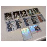 12 Foil/Refactor baseball cards, 1 Denny's foil card ,Gold Refactor , Ken Griffey Jr. Frank Thomas Cal. Ripken Jr