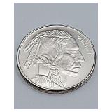 1 Troy Oz .999 Fine Silver Buffalo Coin