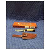 Louis Martin Custom Knife with Sheath and Box