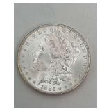 1885o Morgan Silver Dollar BU 90% Silver