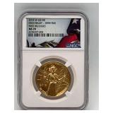 2015 W G$100 High Relief .9999 Fine First Release MS 70