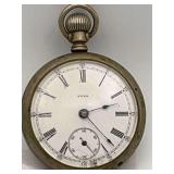 Open Face pocket Watch-Face Marked Peer