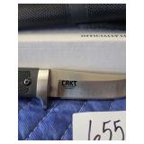 NEW-CRKT Ruger Accurate Harsey Design Fixed Blade Knife R2202