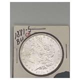 1881s Morgan Silver Dollar BU CH 90% Silver