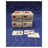 4 boxes of Winchester .357 Magnum brass lot