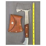 Sharp 440 Stainless Hatchet W/ Sheath