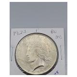 1923 Peace Dollar BU 90% Silver