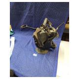 Heavy metal printing press