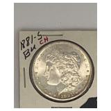 1881s Morgan Silver Dollar BU CH 90% Silver