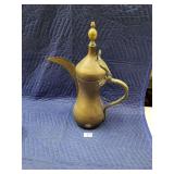 Brass Dallah Coffee Pot