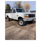 1996 Ford F250 7.5 L 460 Gas engine 
123k miles
4 wheel drive
Automatic Transmission