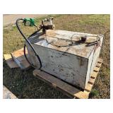 Fuel tank with electric pump