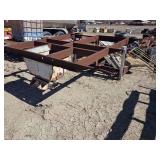 Utility Trailer Frame & Contents