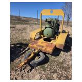 U.S. Army Troop Support Command Air Compressor, Tank Mounted, Gasoline Engine Driven (Non Operational)