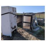 Fridge Pepsi cooler trays stainless cabinet an mis.