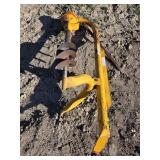 Tractor Mounted Post Hole Digger Attachment