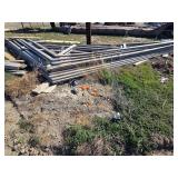 Lot of 9 Lumber Trusses