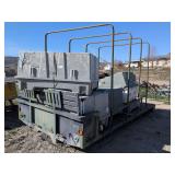 Military flatbed and fiberglass crates