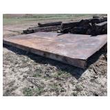 8ft x 13' 9 metal skid