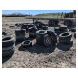 Large mis tire lot