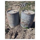 2 Continental Oil Co. ICC-5 Steel Barrel