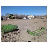 John Deere hopper and frame