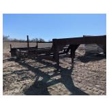 Homemade fifth wheel trailer