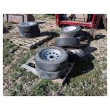 8 mis tires and rims