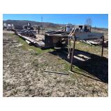 Triple Axle Low Boy Equipment Trailer