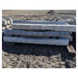 8ft Concrete curb stop