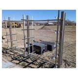 9ft 9w x 6ft 4 aluminum rack