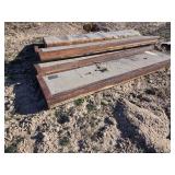 Set of Concrete and Metal Building Materials