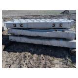 8ft Concrete curb stop