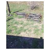 Repurposed to use as garden stakes