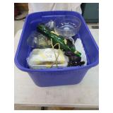 Assorted Decorative Glassware and Porcelain Tableware Collection