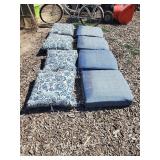 Set of 4 Decorative Chair Cushions