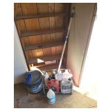 Assorted Home Cleaning and Automotive Supplies