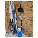 Corner lot, Assorted Cleaning and Utility Tools