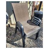 4 outdoor chairs